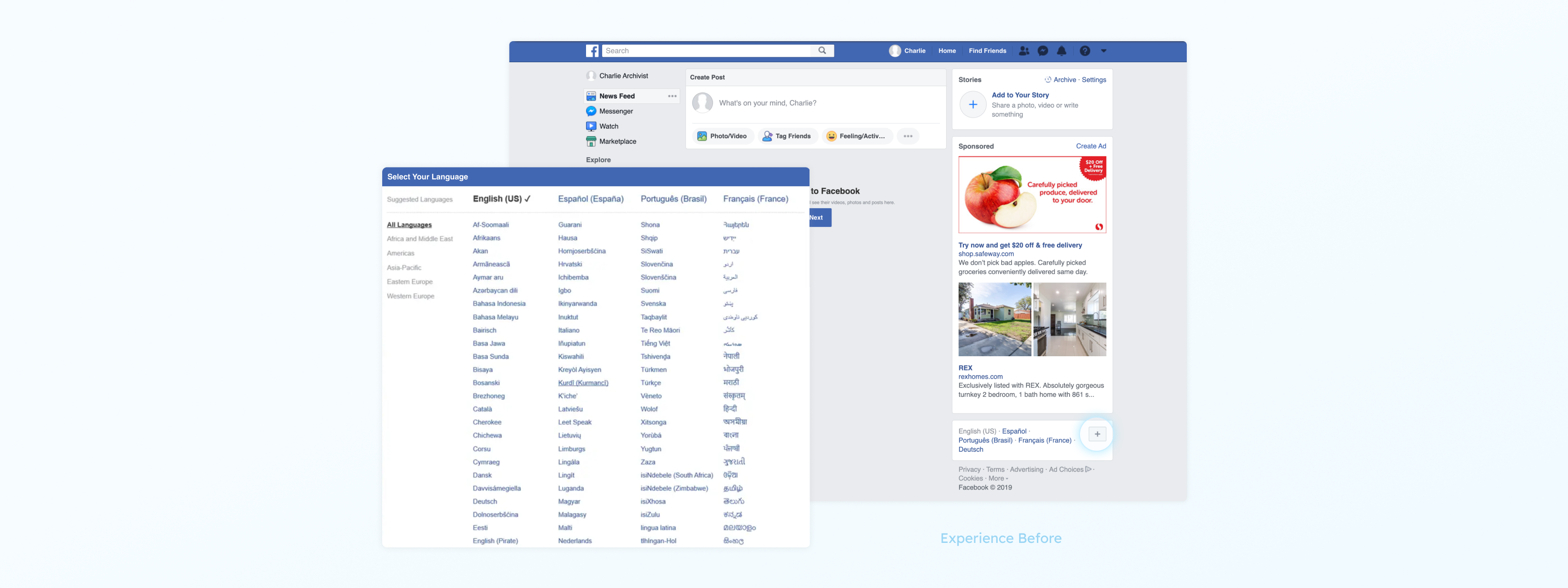 User Research — multilingual user flows